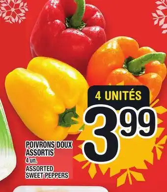 Marche Ami POIVRONS DOUX ASSORTIS | ASSORTED SWEET PEPPERS offer