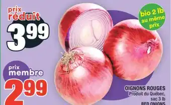 Super C OIGNONS ROUGES | RED ONIONS offer