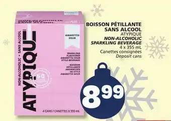 Marché Bonichoix ATYPIQUE NON-ALCOHOLIC SPARKLING BEVERAGE offer