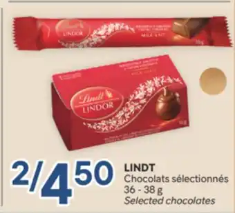 Brunet LINDT Chocolats sélectionnés offer