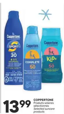 Brunet COPPERTONE Produits solaires sélectionnés offer