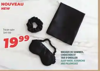 Familiprix SLEEP MASK, SCRUNCHIE AND PILLOWCASE offer