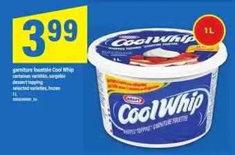 Maxi GARNITURE FOUETTÉE COOL WHIP | DESSERT TOPPING, 1 L offer