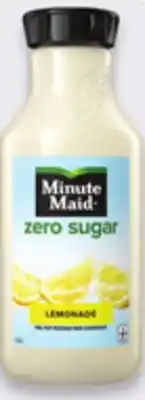 Walmart Minute Maid No Sugar Added Drinks offer