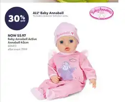 Toys R us Baby Annabell Active Annabell 43cm offer