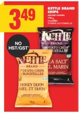 No Frills KETTLE BRAND CHIPS, 198 G offer