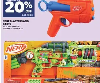 Real Canadian Superstore NERF BLASTERS AND DARTS offer