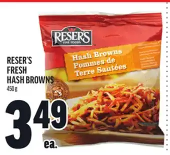 Metro RESER'S FRESH HASH BROWNS offer