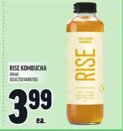 Metro RISE KOMBUCHA offer