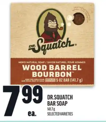 Metro DR. SQUATCH BAR SOAP offer