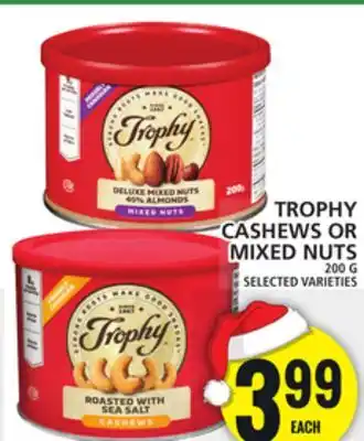 Food Basics TROPHY CASHEWS OR MIXED NUTS offer