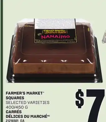 Independent Grocer FARMER'S MARKET SQUARES, 400/450 G offer