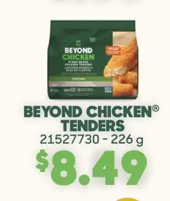 Fortinos BEYOND CHICKEN TENDERS, 226 g offer