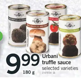 Fortinos URBANI TRUFFLE SAUCE,180G offer