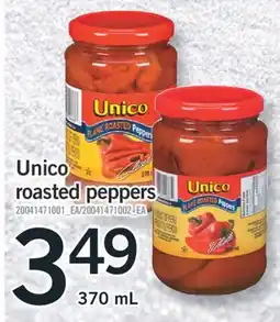 Fortinos UNICO ROASTED PEPPERS, 370 ML offer