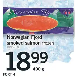 Fortinos NORWEGIAN FJORD SMOKED SALMON, 400g offer