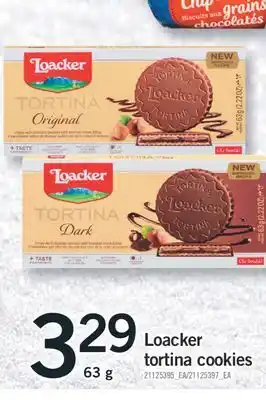 Fortinos LOACKER TORTINA COOKIES, 63 g offer