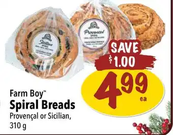 Farm Boy Farm Boy Spiral Breads offer