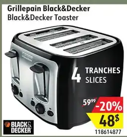 Hart Black & Decker Toaster offer