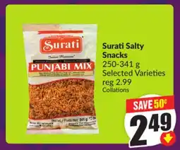 Chalo FreshCo Surati Salty Snacks 250-341 g Selected Varieties offer