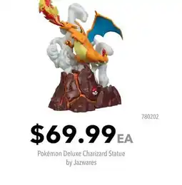 GameStop Pokemon Deluxe Charizard Statue offer