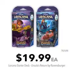 GameStop Lorcana Starter Deck - Ursula's Return by Ravensburger offer