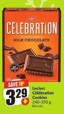 FreshCo Leclerc Célēbration Cookies 240-350 g offer