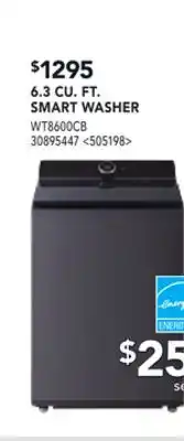 RONA LG 6.3 CU. FT. SMART WASHER offer