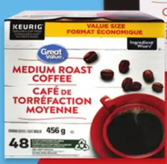 Walmart Great Value Coffee K-Cups 48s offer