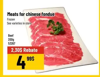 Mayrand Meats for chinese fondue Beef offer