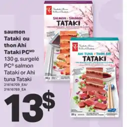 L'Intermarché SAUMON TATAKI OU THON AHI TATAKI PC offer