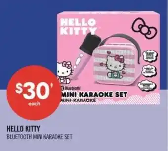 Shoppers Drug Mart Hello kitty bluetooth mini karaoke set offer