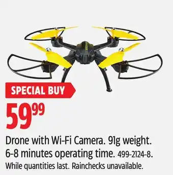 Canadian Tire Sky Rider Drone with Wi-Fi Camera offer