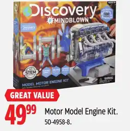 Canadian Tire Discovery Motor Model Engine Kit offer