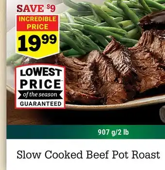 M & M Food Market Slow Cooked Beef Pot Roast offer