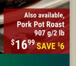 M & M Food Market Pork Pot Roast offer