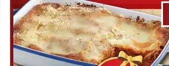 M & M Food Market Supreme Homestyle Lasagna offer