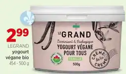 Avril Yogourt végane bio offer