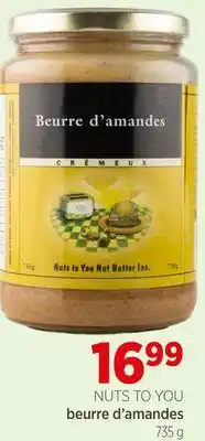 Avril beurre d'amandes offer