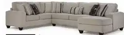 Leon's Sutton 3-Piece Sectional with Right-Facing Chaise - Beige offer