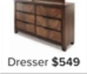 Leon's Nathan 6 Drawer Dresser - Brown offer