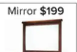 Leon's Eden Mirror- Dark Brown offer