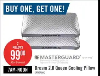 The Brick Masterguard Dream 2.0 Cooling Queen Pillow offer