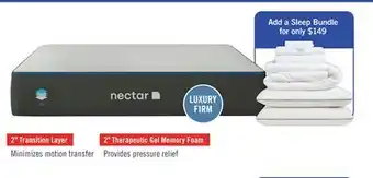 The Brick Nectar Classic Luxury Firm Queen Mattress-in-a-Box offer