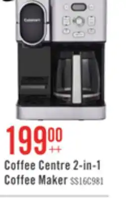 The Brick Cuisinart Coffee Centre 2-in-1 Coffee Maker - SS-16C offer