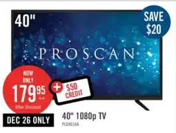 The Brick Proscan 40 LED Full HD TV offer