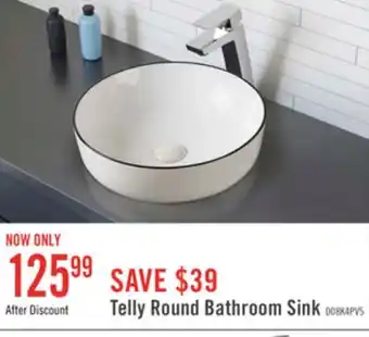 The Brick Telly Round Bathroom Sink offer