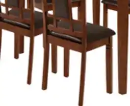 The Brick Aran 7pc Dining Set with Table & 6 Chairs, 60W - Brown offer