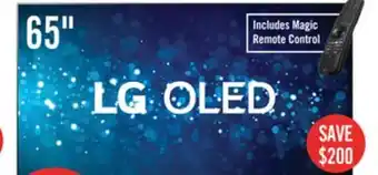 The Brick LG 65 OLED 4K HDR10 120Hz AMD FreeSync webOS Smart TV (OLED65B4PUA) offer