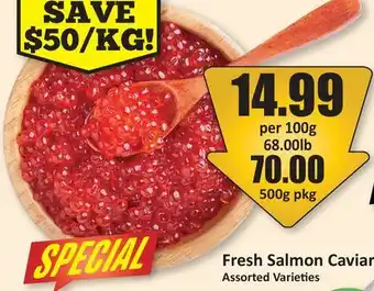 Starsky Fresh Salmon Caviar offer